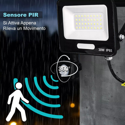 faro LED con sensore

faro LED 6000K

faro LED IP65

faro LED per esterno

faro LED 30W

faro LED 50W

faretto LED regolabile

faro LED con sensore di movimento


