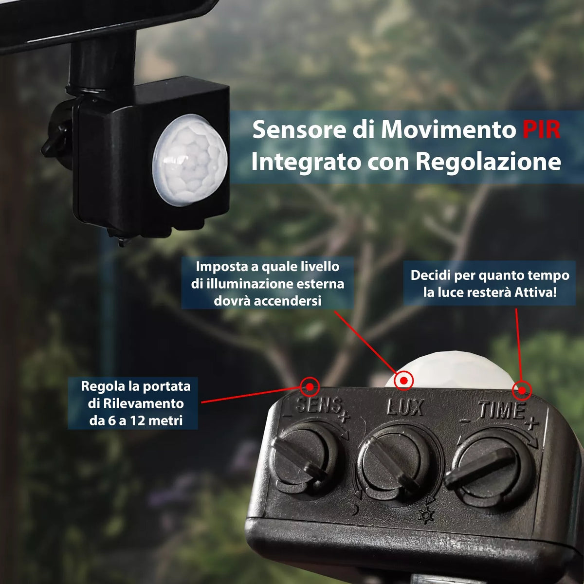 faro LED con sensore

faro LED 6000K

faro LED IP65

faro LED per esterno

faro LED 30W

faro LED 50W

faretto LED regolabile

faro LED con sensore di movimento

