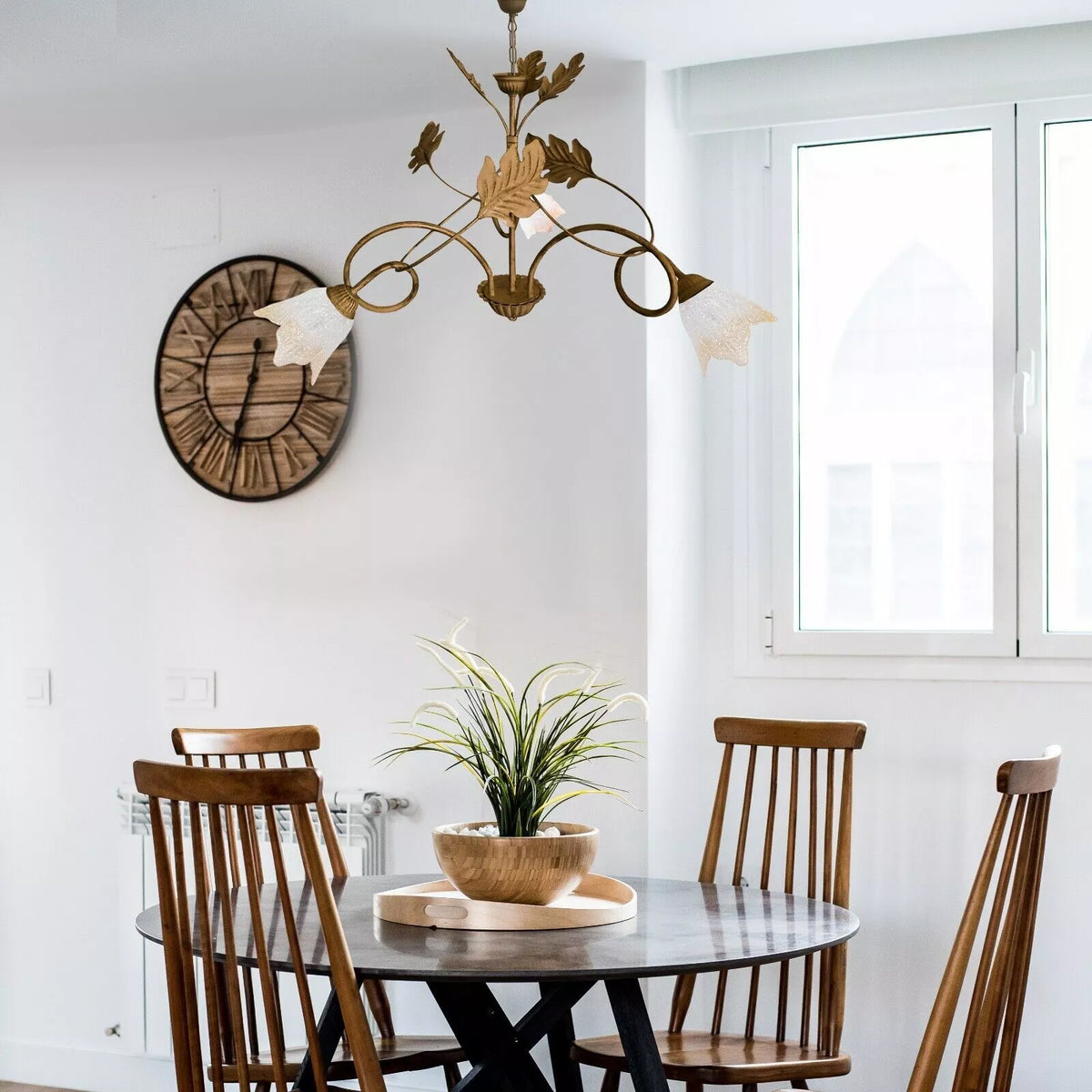 Lampadari Vintage in Ferro Elegante per interni vari modelli