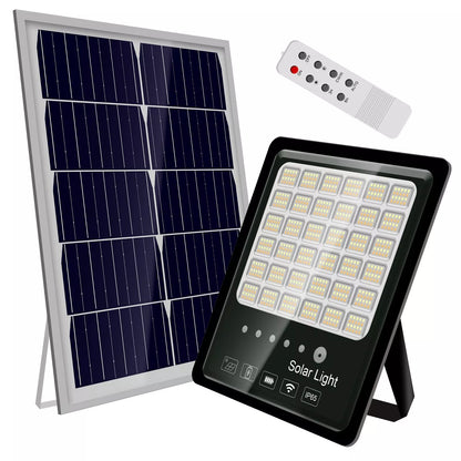 Faro LED Solare da Esterno con Pannello Fotovoltaico