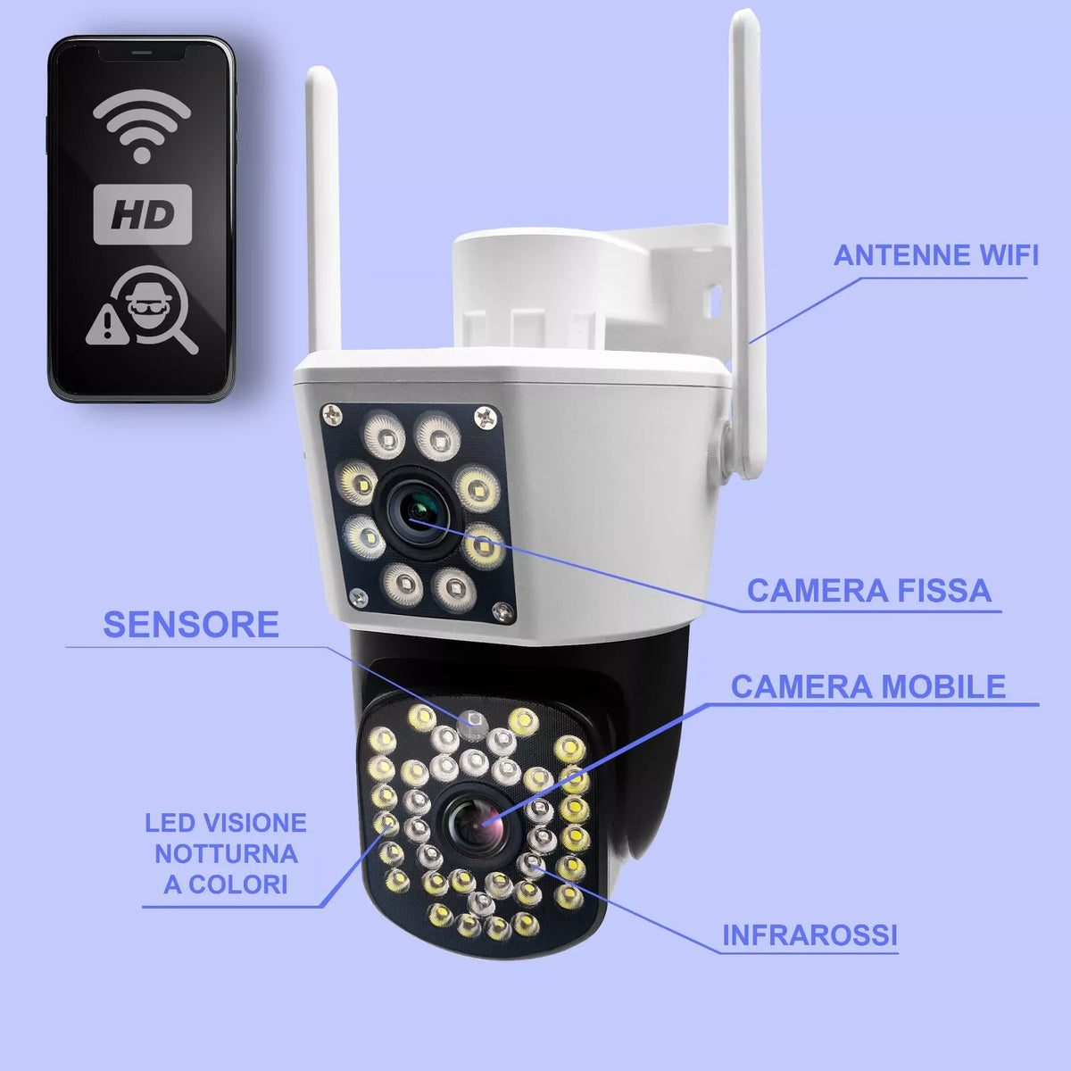 telecamera da esterno