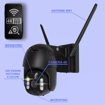 telecamera wireless da esterno