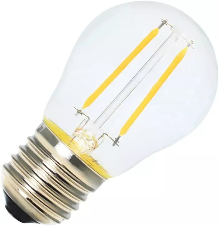 Lampadine LED Filamento E27 2W equivalente a 22W 3500K Luce Calda Vintage 10 Pezzi