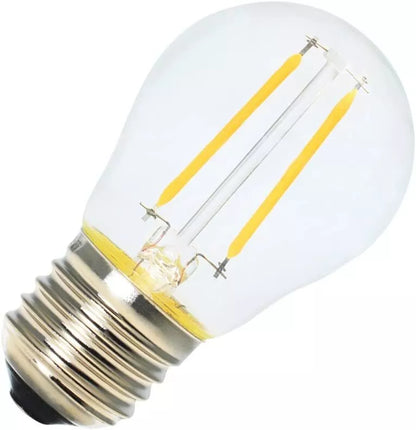 Lampadine LED Filamento E27 2W equivalente a 22W 3500K Luce Calda Vintage 10 Pezzi