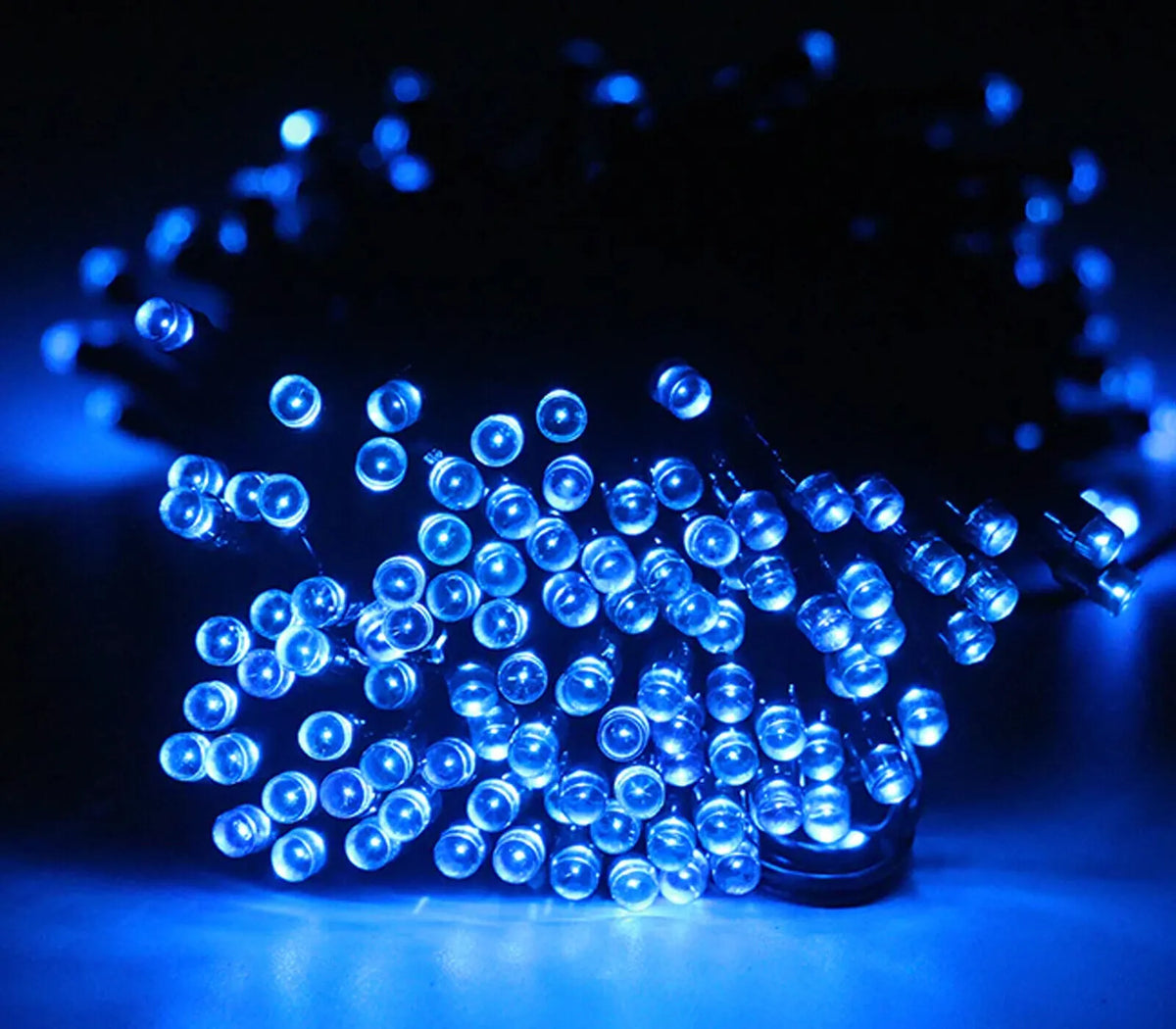 Catena Luminosa Solare 7M 100 LED Colorate per Esterno, 8 Modalità vari colori disponibili