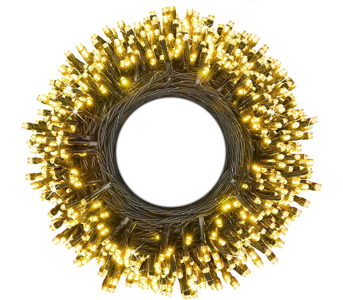 Catena Luminosa Solare 7M 100 LED Colorate per Esterno, 8 Modalità vari colori disponibili