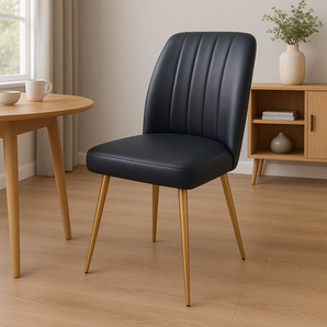 Sedia da Pranzo Giuly in Ecopelle - set da 4 Eleganza per Casa e Ufficio