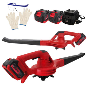 Soffiatore a Batteria 21V con Doppia Batteria e 6 Velocità