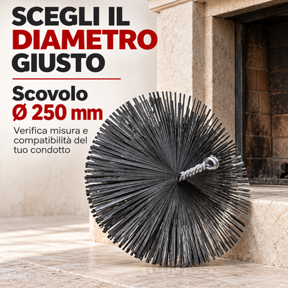 Scovolo 250 mm verifica compatibilità