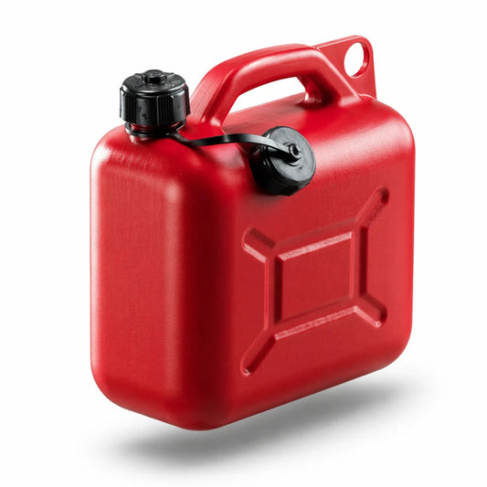 Tanica Carburante 5L Omologata con Beccuccio Flessibile Rossa