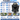 Infografica telecamera WiFi smart con vista tripla, rilevamento umanoide e controllo da app