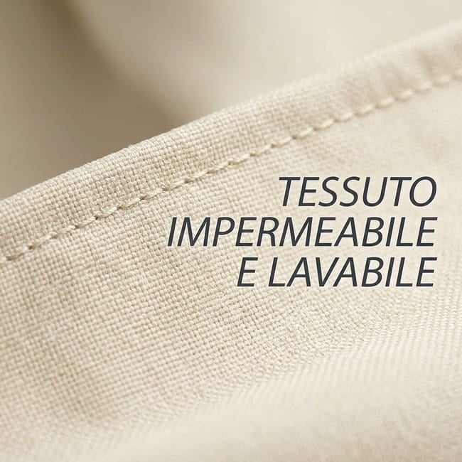 Ombrellone Decentrato Beige da Giardino Ø300 cm