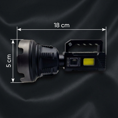 MAKA Torcia LED Ultra Potente, Ricaricabile e Impermeabile