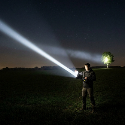 MAKA Torcia LED Ultra Potente, Ricaricabile e Impermeabile