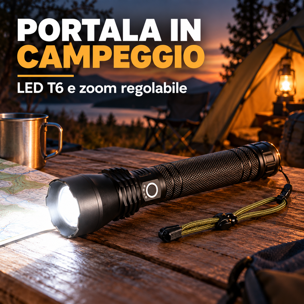Torcia per campeggio