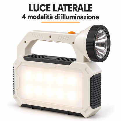 Pannello luminoso laterale con quattro modalità