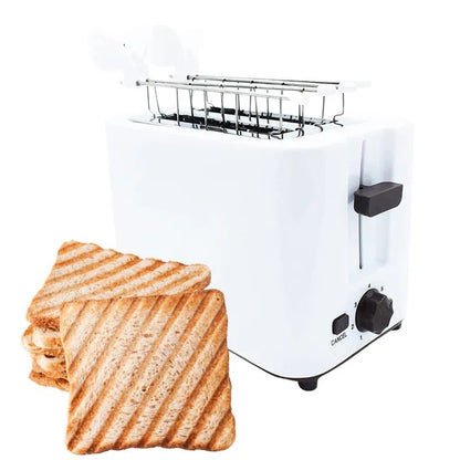 Tostapane Elettrico 700W Doppia Fetta 7 Livelli