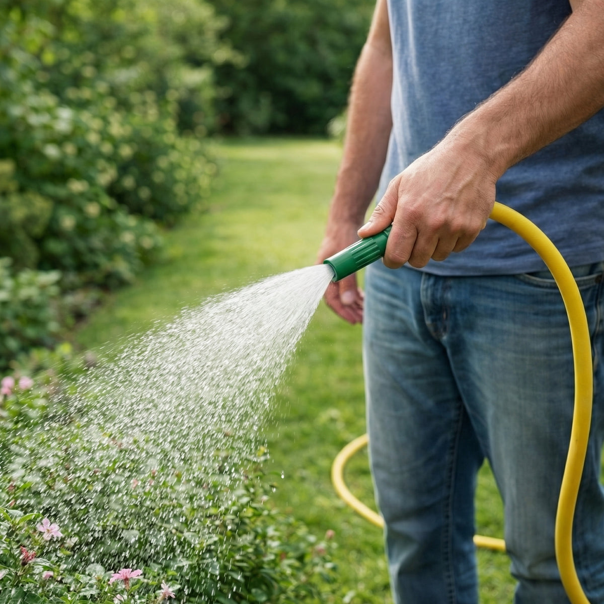 Kit Tubo Acqua Giardino 3 Strati con Raccordi Rapidi innesto rapido