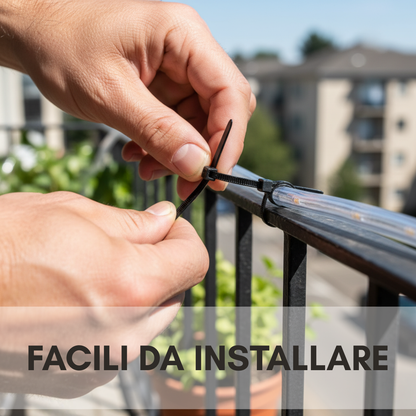 Tubo LED Luminoso 10/20m Multicolore IP65 Esterno Natale Festa Giardino Decorazioni