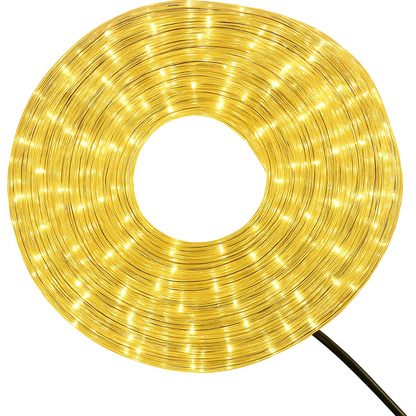 Tubo LED Luminoso 10/20m Multicolore IP65 Esterno Natale Festa Giardino Decorazioni