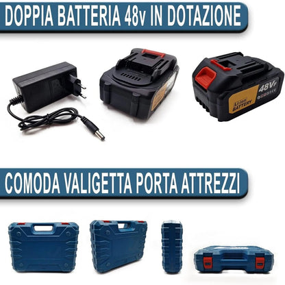Screwdriver with case and multipurpose tool kit