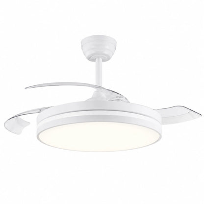 Ventilatore da Soffitto LED 60W con Pale Retrattili