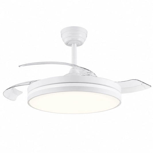 Ventilatore da Soffitto LED 60W con Pale Retrattili